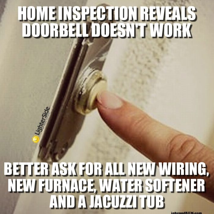 Real Estate Meme - Home Inspections