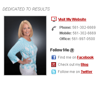Real Estate Tagline | Dedicated to results | Used on a Keller Williams provided website