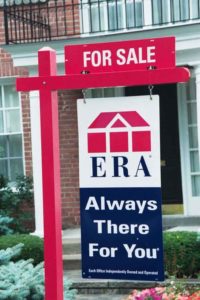 ERA Slogan Always there for you. A good example of a real estate broker using ERA's branding. #3 of 50 visual #realestatebranding examples