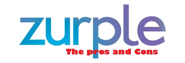 Zurple Logo overlayed with Pros and COns