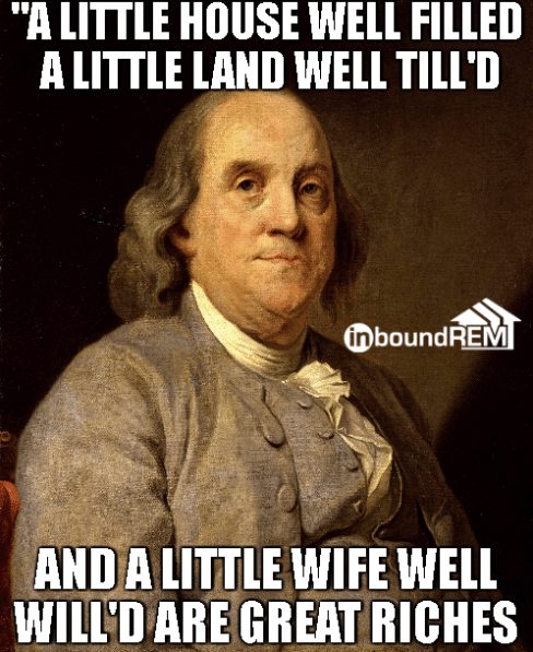 Benjamin Franklin Real Estate Quote