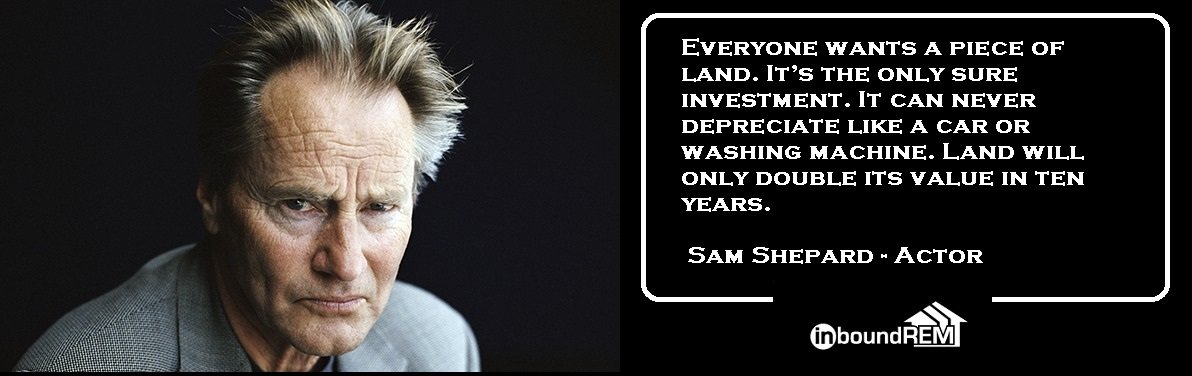 Sam Shepard Quote about Land Ownership: 