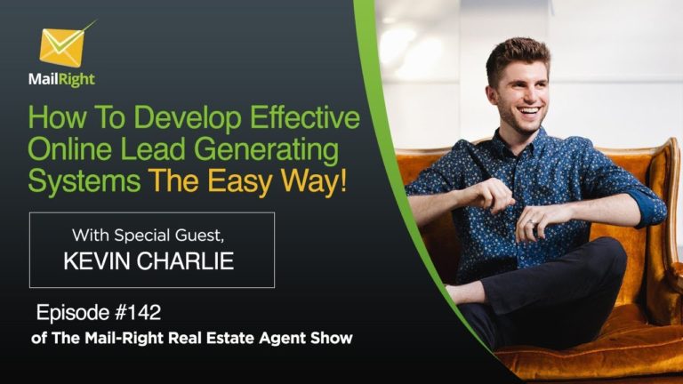 Video thumbnail for youtube video Episode 142 Using Marketing Funnels For Real Estate Lead Generation | An Interview with Kevin Charlie