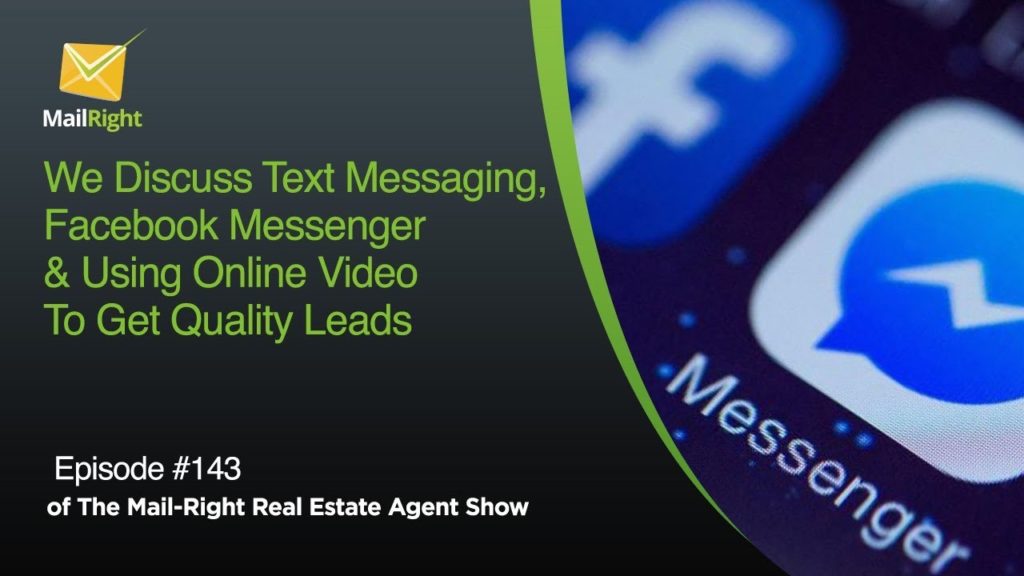 Poscast Subject | Facebook messaging for real estate lead generation