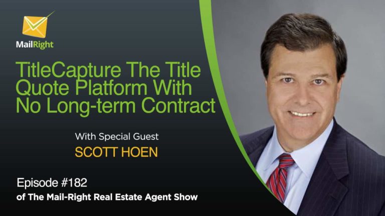 Episode 182 TitleCapture - The Title Quote Platform With No Long-term Contract