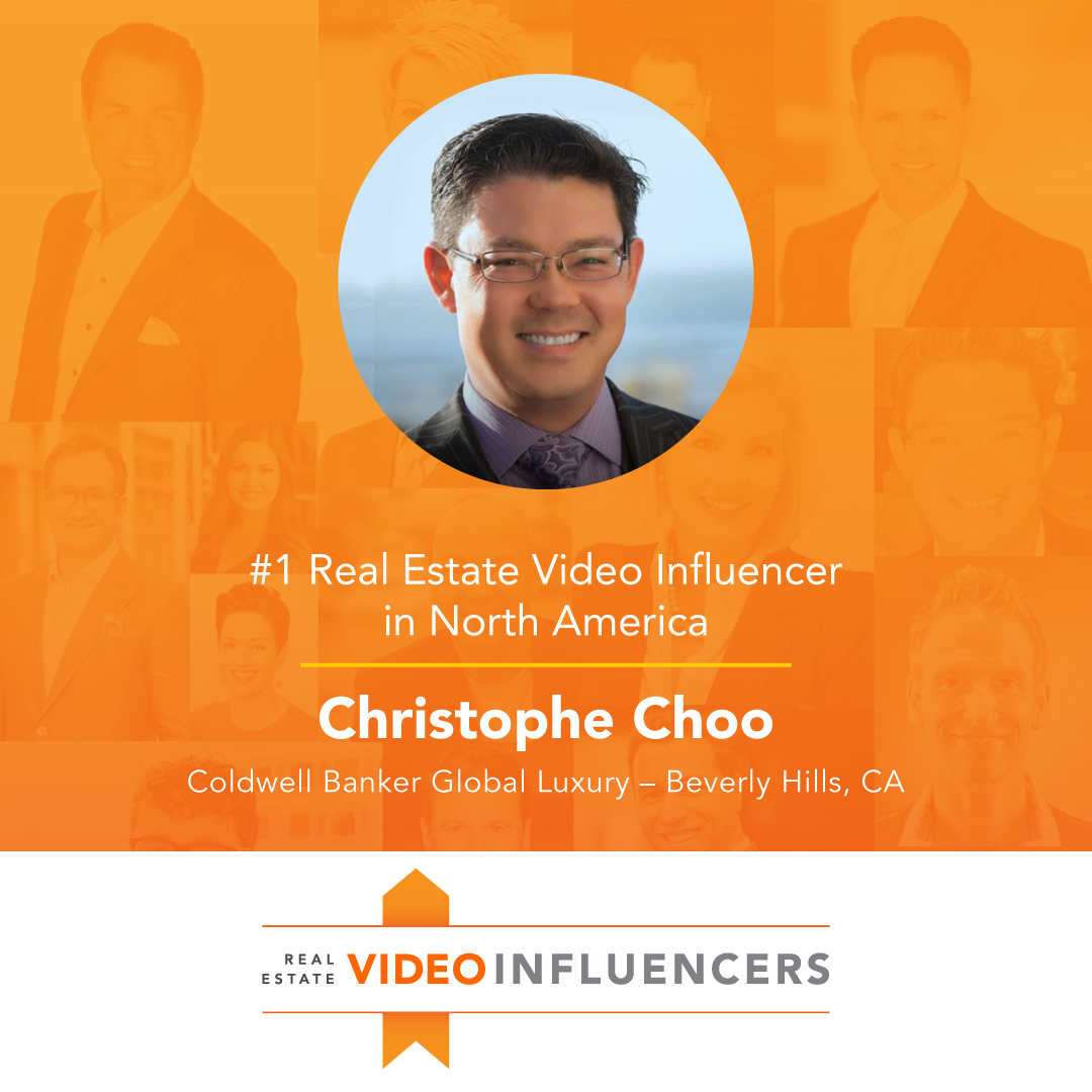 Christophe Choo awarded number one video influencer in the United Stated