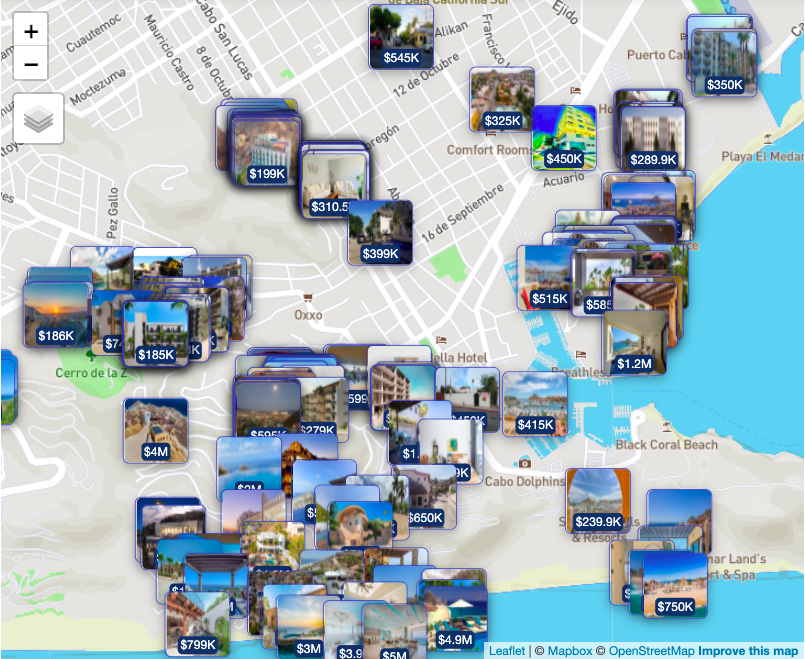 map-searchable IDX listings for local real estate