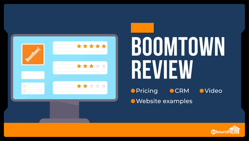 Title Image for a Boomtown ROI review a real estate crm and lead generation system.
