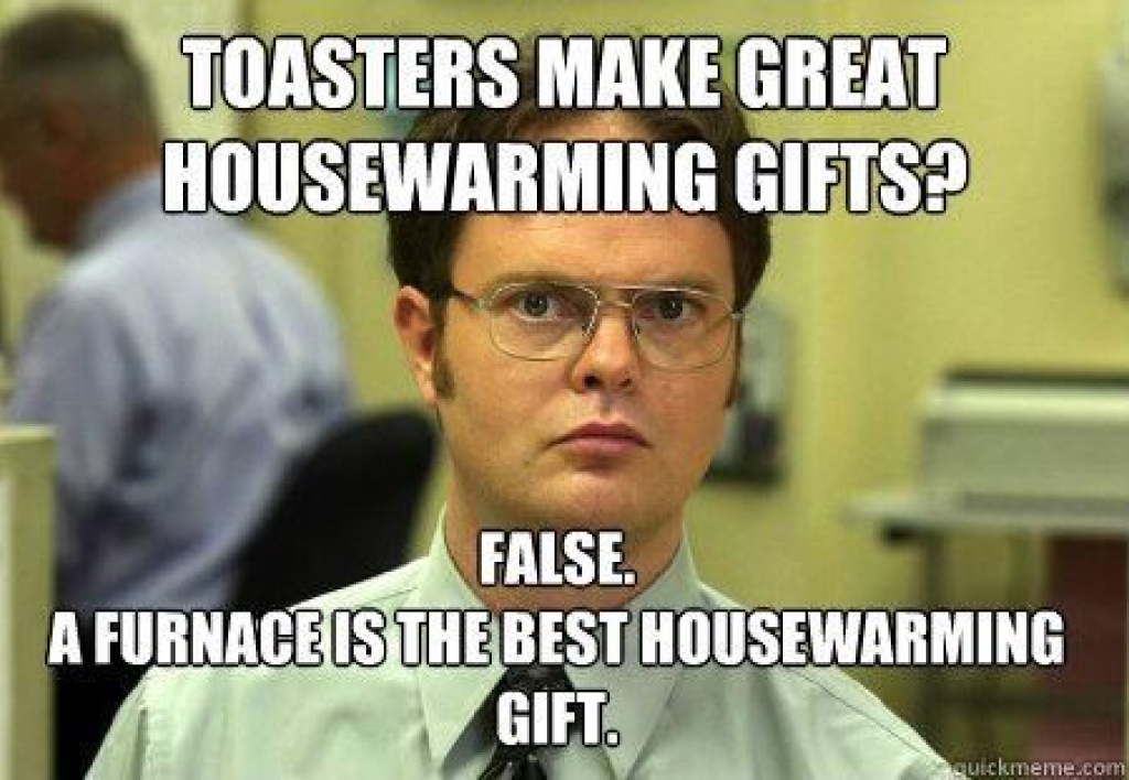 New Homeowner Real Estate Meme - Toaster as housewarming gift