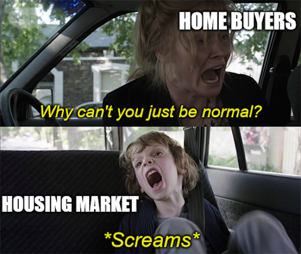Funny Home buyers vs Housing Market