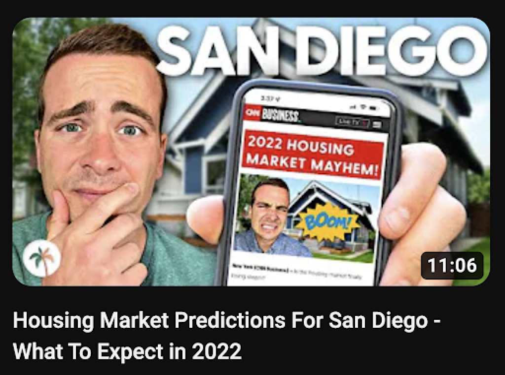 Housing market predictions for San Diego - What to expect in 2022