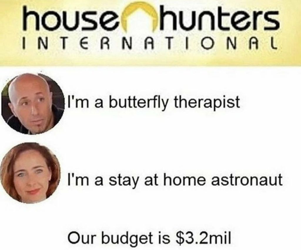 house hunters meme funny budget