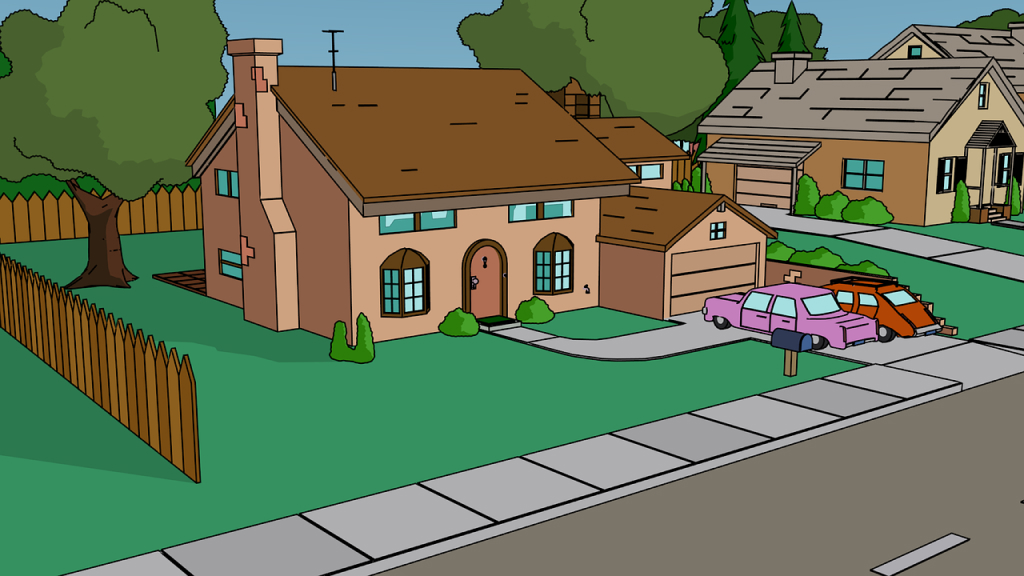 The Real Life Simpson Home