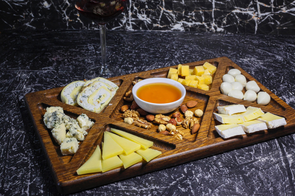 best open house food idea: Assorted Cheese Platter
