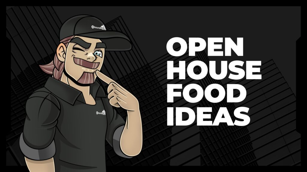 open house food and snack ideas and recipes