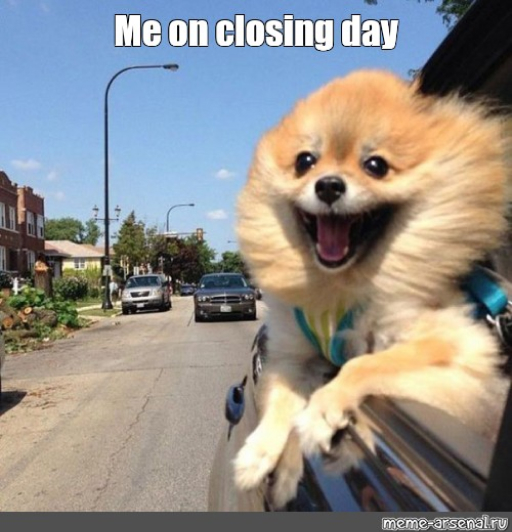 Me on Closing Day