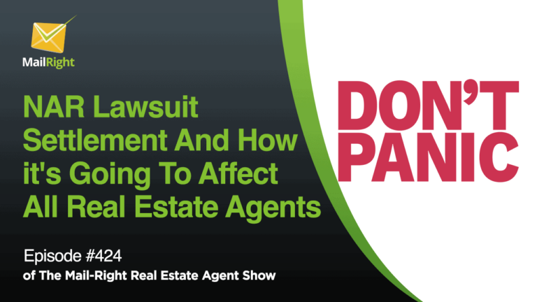 Episode 424: NAR Lawsuit Settlement and its Effect to Real Estate Agents