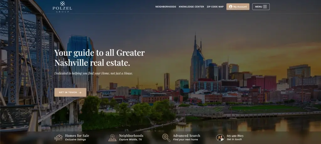 nashville tennessee realtor homepage