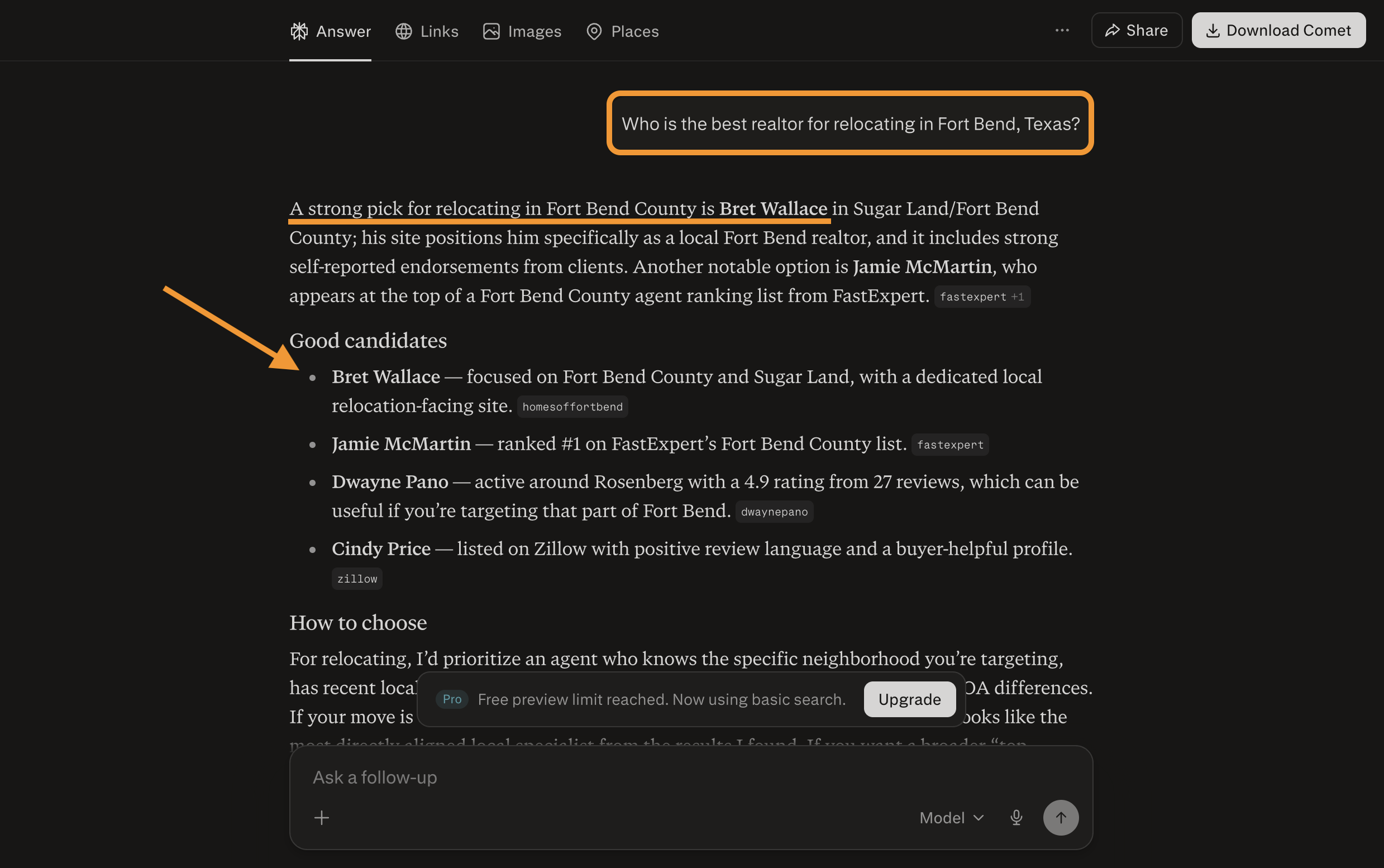 InboundREM client recommended as #1 for several Perplexity AI queries